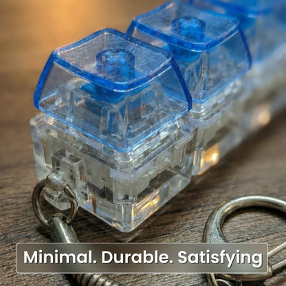 Mechanical Keyboard Keychain – Clicky Fidget Gadget